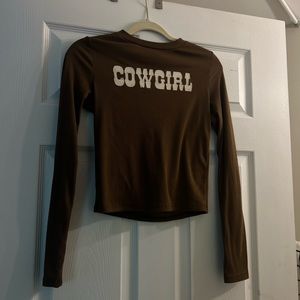 COWGIRL LONG SLEEVE